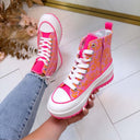 PLATEAU-DETAIL-SNEAKER LS-680 LEOPARD