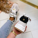 STEVE MADDEN MAXFIELD-E SNEAKER 5434 - ICE SUEDE