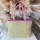 VALENTINO BAGS MAIAM SHOPPING BAG VBS9TE01PAG - NAT/ROSA