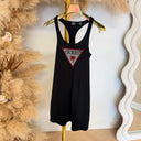 **LAATSTE MAAT S** GUESS TRIANGLE RHINESTONES DRESS E5GP01I3Z14 - BLACK