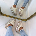 *SALE* LACY SNEAKER 8-252 - BEIGE