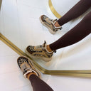BUFFALO CLD CHAI SNEAKER 18363 - BEIGE ANIMAL MIX
