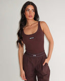 UNIQUE THE LABEL JILL BODYSUIT - CACAO