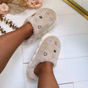 CHARM PANTOFFEL 9271 - TAUPE