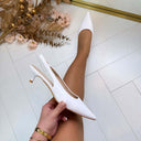 DINA BASIC HEEL LS-5646 - WHITE