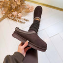 REAL LEATHER PANTOFFEL 2521 - BROWN