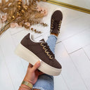 ZARA SNEAKER Y252 - BROWN