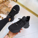 STEVE MADDEN SNEAKER MAC-E 0019 - BLACK/BLACK