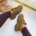 STEVE MADDEN POSSESSION-E SNEAKER 0033 - KOE KHAKI OLV SUEDE