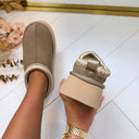 REAL LEATHER PANTOFFEL 2522 - KHAKI