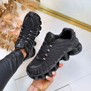 *SALE* NIKKI SNEAKER F-1007 - BLACK