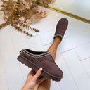 INSTAP PANTOFFEL S580 - COFFEE