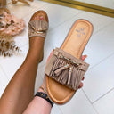 FLOSJES MULE AM337 - KAKI