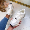 STEVE MADDEN SNEAKER SPEEDER 2447 - WHITE MULTI