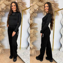 UNIQUE THE LABEL ROBYN LONGSLEEVE DEEP BLACK