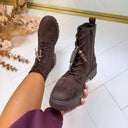 DETAIL VETERBOOT XJ-1058 - BROWN