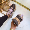 STEVE MADDEN ANIMATES-E SNEAKER 4763 - BRN TPE/MAU