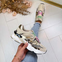STEVE MADDEN SNEAKER SPEEDER 2447 - SAND MULTI