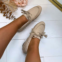 VETER FRINGE SLIPPER DES8508 - KHAKI