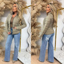 GUESS SOLID HEAVY DIANN JACKET V4YL04WF3X0