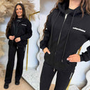 UNIQUE THE LABEL IMANI VEST DEEP BLACK