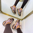 STEVE MADDEN ANIMATES-E SNEAKER 4763 - BRN TPE/MAU