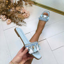 FRANY SLIPPER 1525 - BLUE
