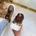 STEVE MADDEN SNEAKER GLIDER 2** 4803 - BROWN