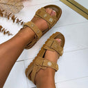 GUESS LOGO SANDAAL FLPLOESU03