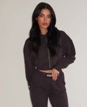 UNIQUE THE LABEL MOLLY VEST CHARCOAL