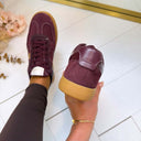LIU JO CONNOR 01 SNEAKER COW SUEDE BF6045/PX245 - CREMISI