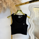 GUESS SILVY RIB TANKTOP V6GP07K2987 - BLACK