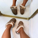 MELLOW PANTOFFEL X27-PL - KHAKI