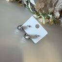 BIG HOOP EARRING - SILVER