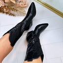 BESTSELLER COWBOY STIEFEL DES953 - ALLBLACK