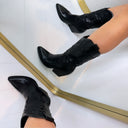 BESTSELLER COWBOY STIEFEL DES953 - ALLBLACK