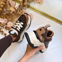 BUFFALO JUMP ONE SNEAKER 18370 - LEO/BLACK