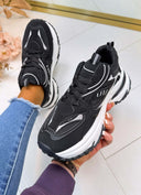 CHUNKY SNEAKER A88-229 - BLACK