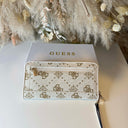 GUESS NEDA ZIPAROUND PORTEMONNEE CP9654145 - OFFWHITE LOGO