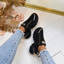 GEORGIA SNEAKER KK-315 - BLACK