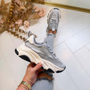 STEVE MADDEN SNEAKER POSSESSION 0033 - GREY/SIL