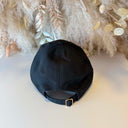 GUESS ELLA LOGO GABARGINE CAP AW5607COT01 - BLACKLOGO