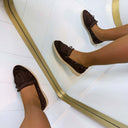 ANNE FRINGE INSTAPPER AQ212 - BROWN