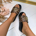 LIU JO MYKONOS 01 SLIPPER BA6077 EX022 - LEOPARD
