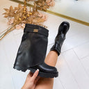 LOCKY BOOT CS035 - BLACK