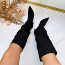 NOUVELLE BOTTE SUEDINE 2512 - NOIR