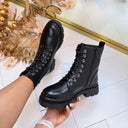 *ACTIE* ZIPPER BOOT DES657 - BLACK