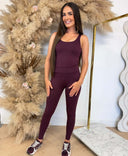 GUESS ACTIVE GRAZIA SPORTY LEGGING V6BB25K6732 - RGP BORDEAUX