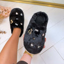 CHARM PANTOFFEL 9271 - BLACK