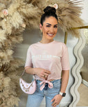 *SALE* GUESS BOW TEE V6GI20K3509 - G67B ROSE